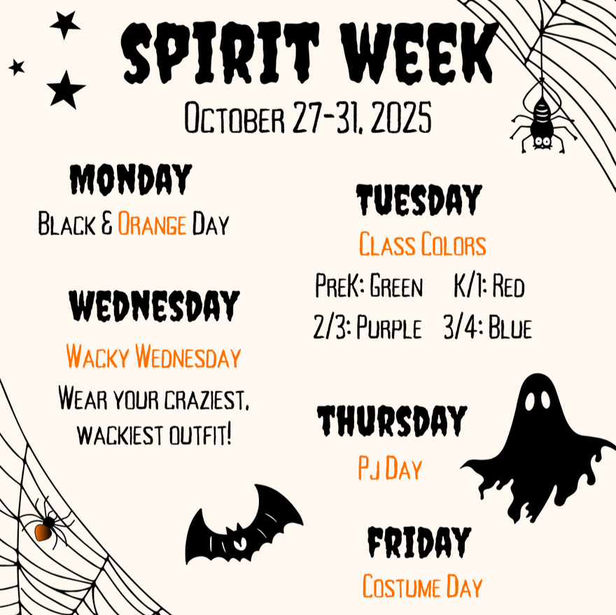 Spirit week list